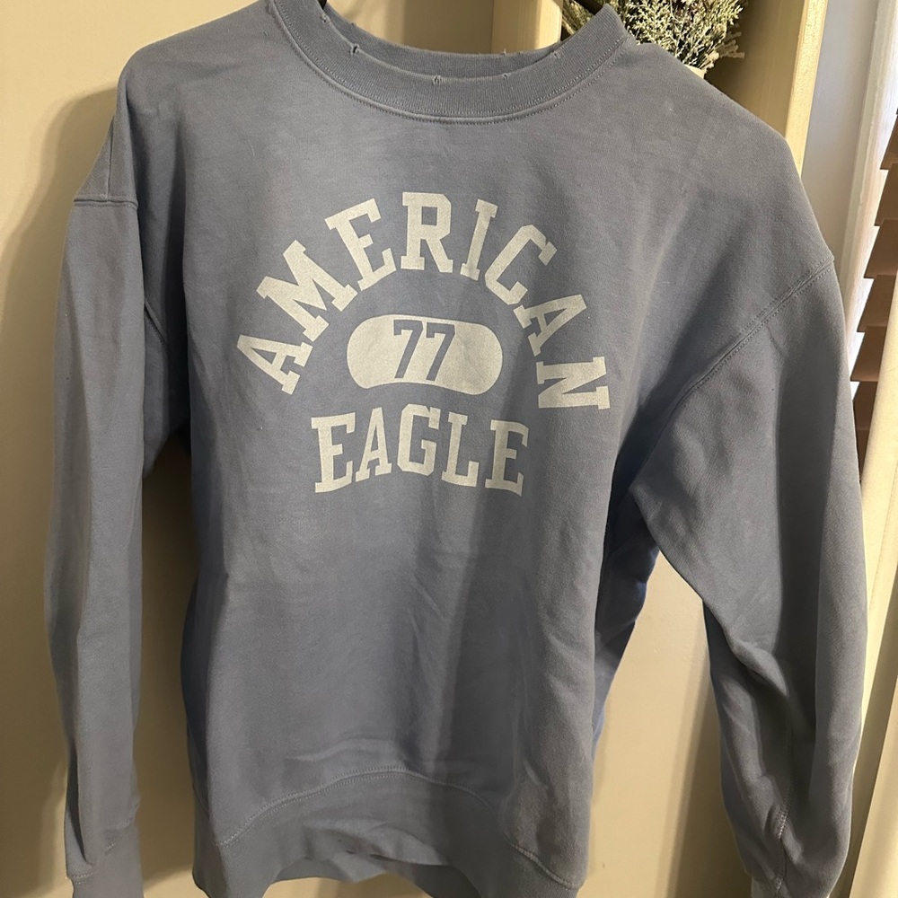 american eagle crewneck, size: M